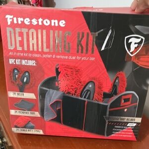 Firestone Red and Black Detailing Kit